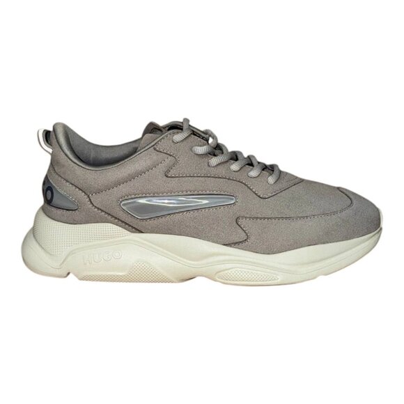HUGO By Hugo Boss Leon Runn Mfbb Men's Chunky Ortholite Sneakers Gray US 9 - Picture 2 of 4